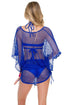 Luli Fama Sailor's Kiss Cabana V Neck Dress